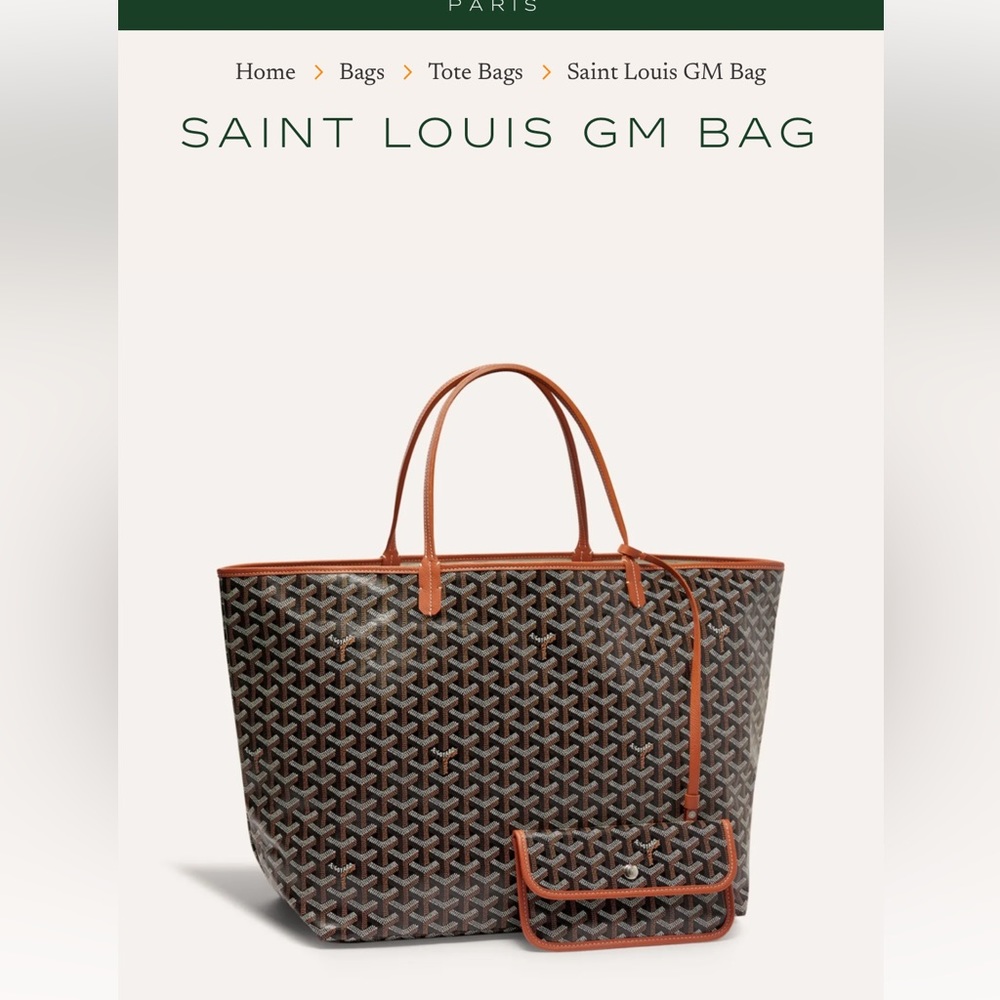 Goyard Saint Louis GM Bag
